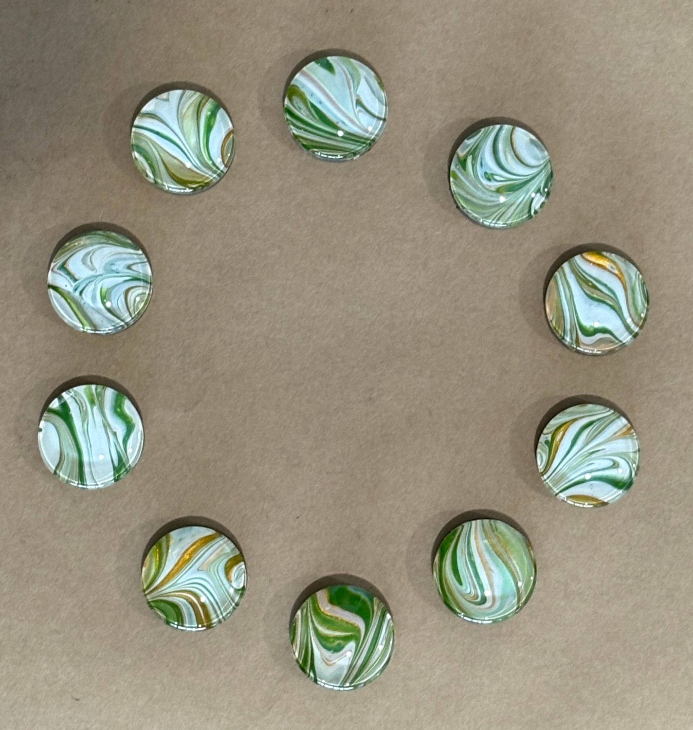 Handmade Unique Magnets X 10 (Set 41)