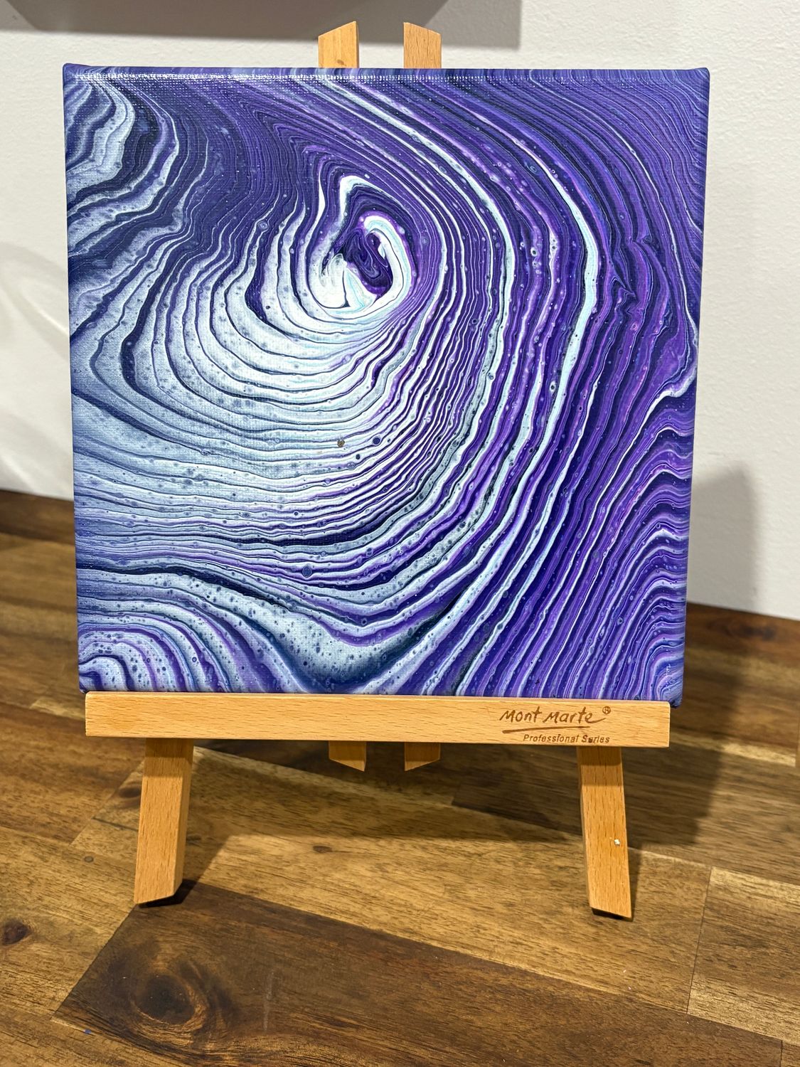 Purple Ring Pour