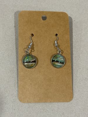 Earrings - Small Round Paint Skin