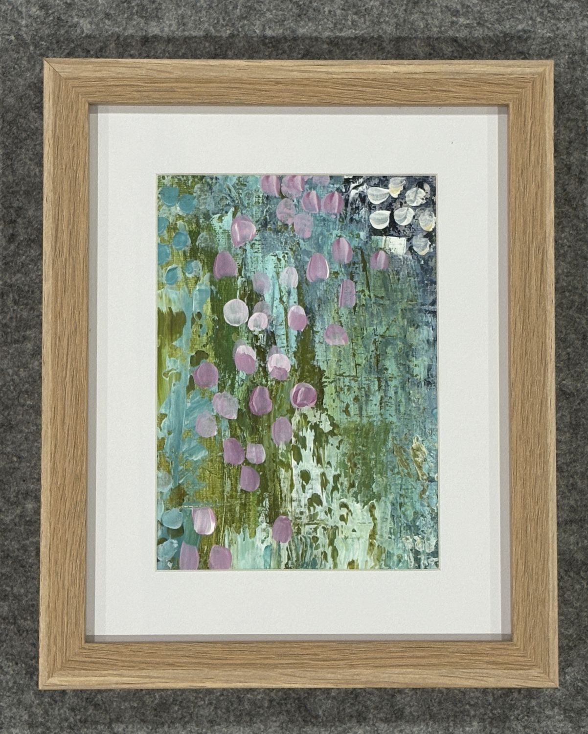 Abstract Floral Series 1, Canvas No 1