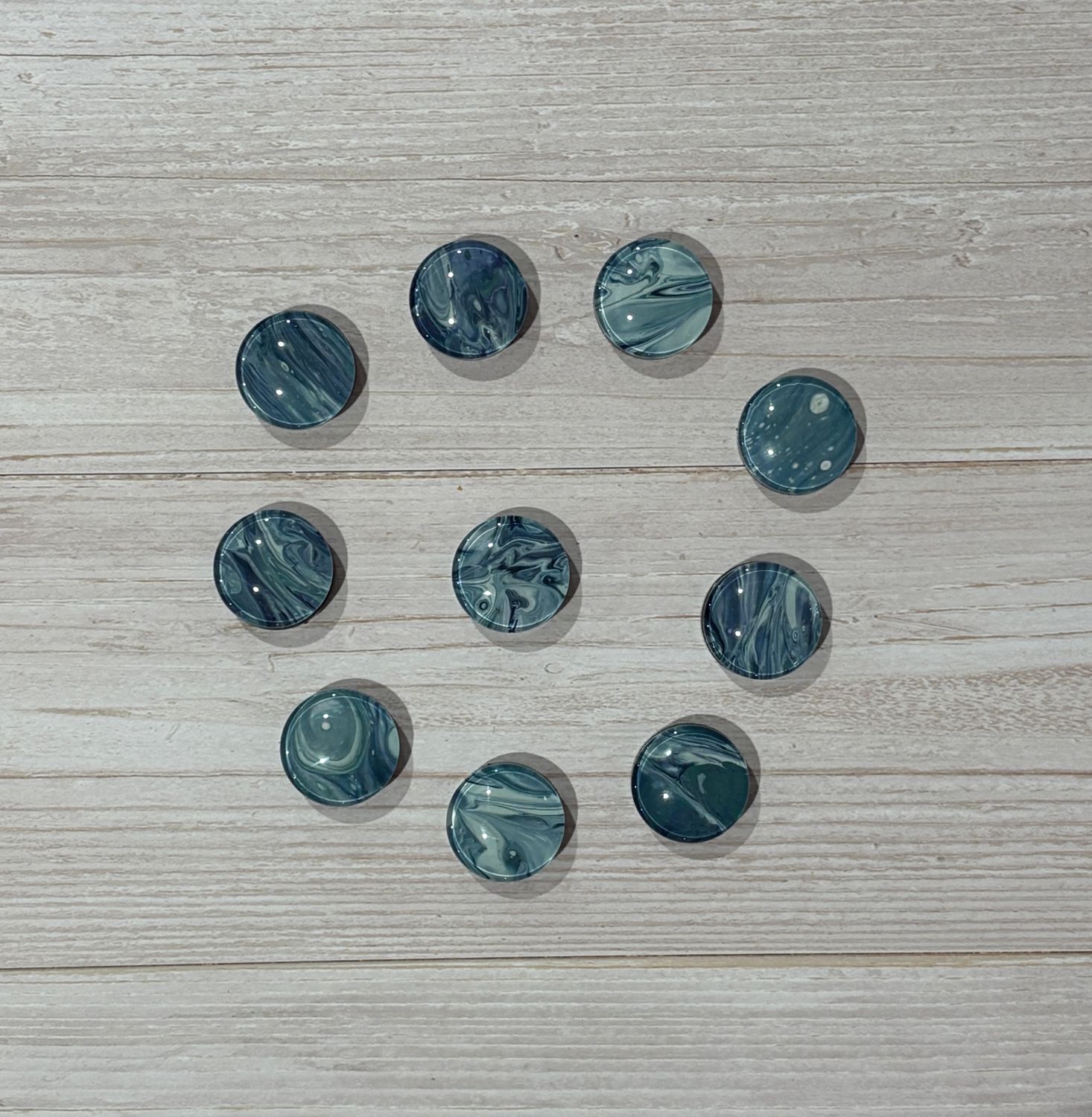 Handmade Unique Magnets X 10 (Set 51)