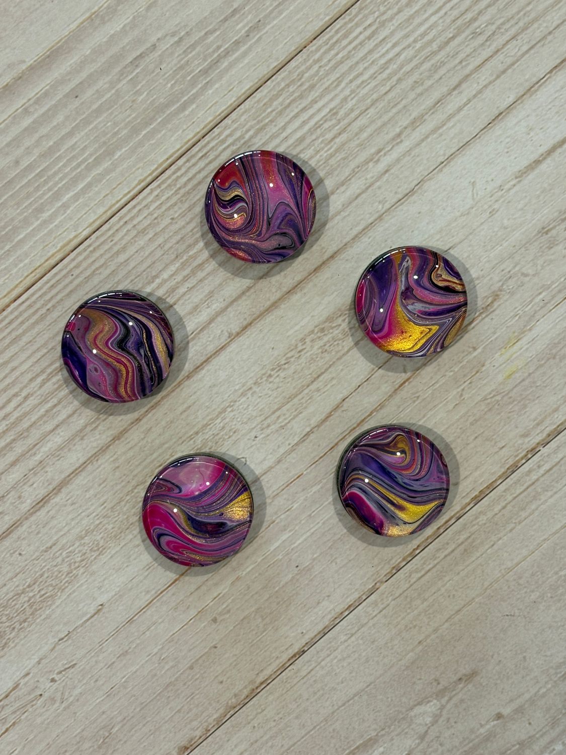 Handmade Unique Magnets X 5 (Set 56)