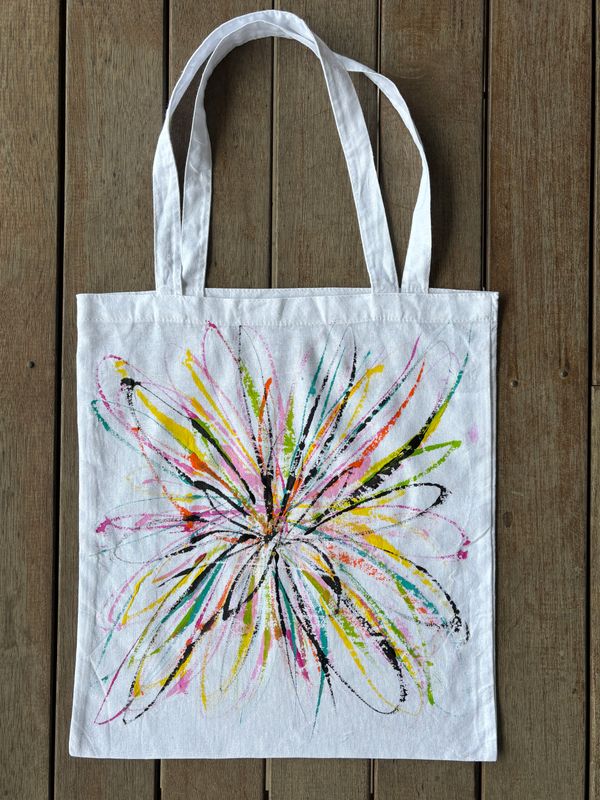 Hand Painted Tote Bags