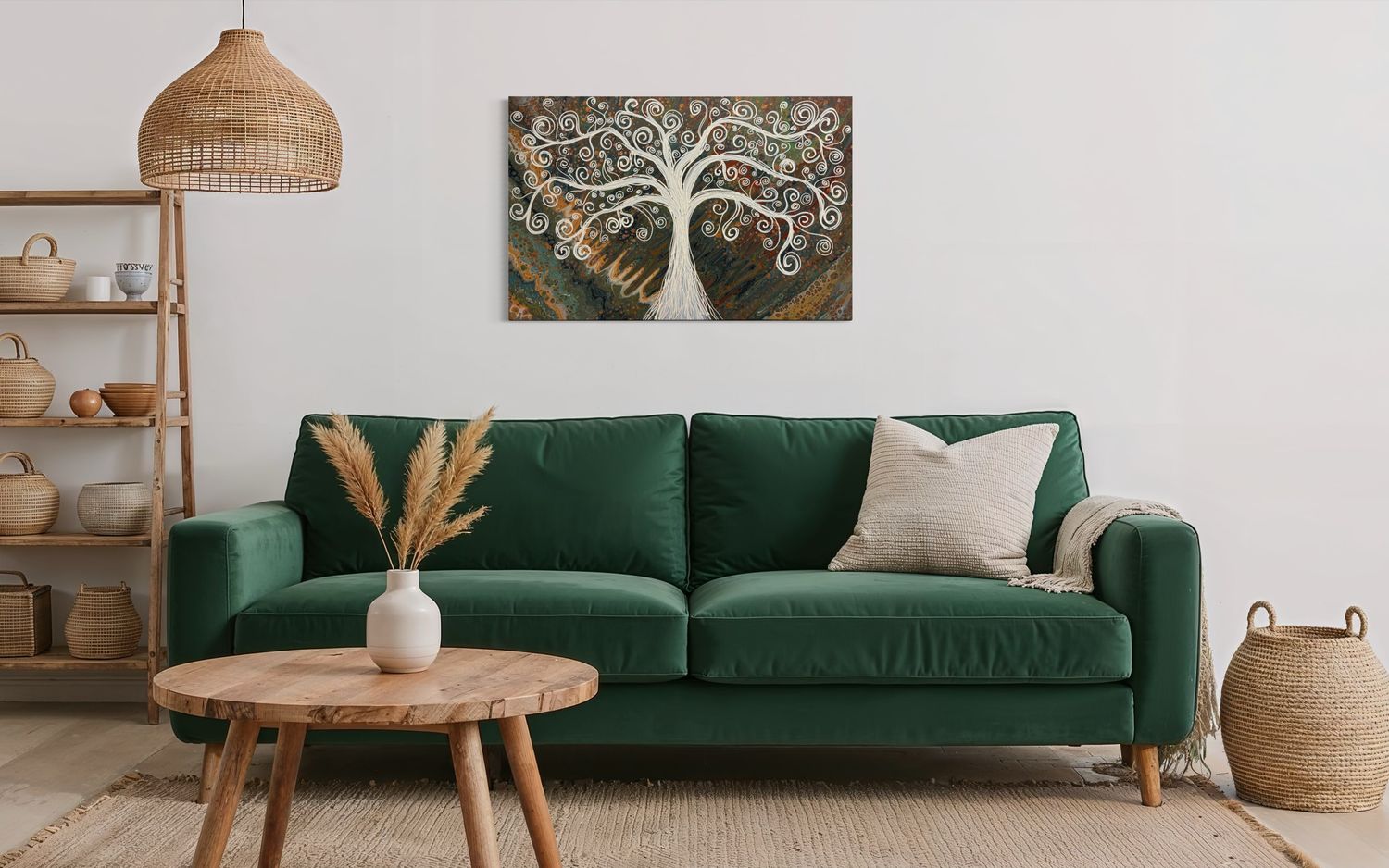 Tree of Life Copper Leaf