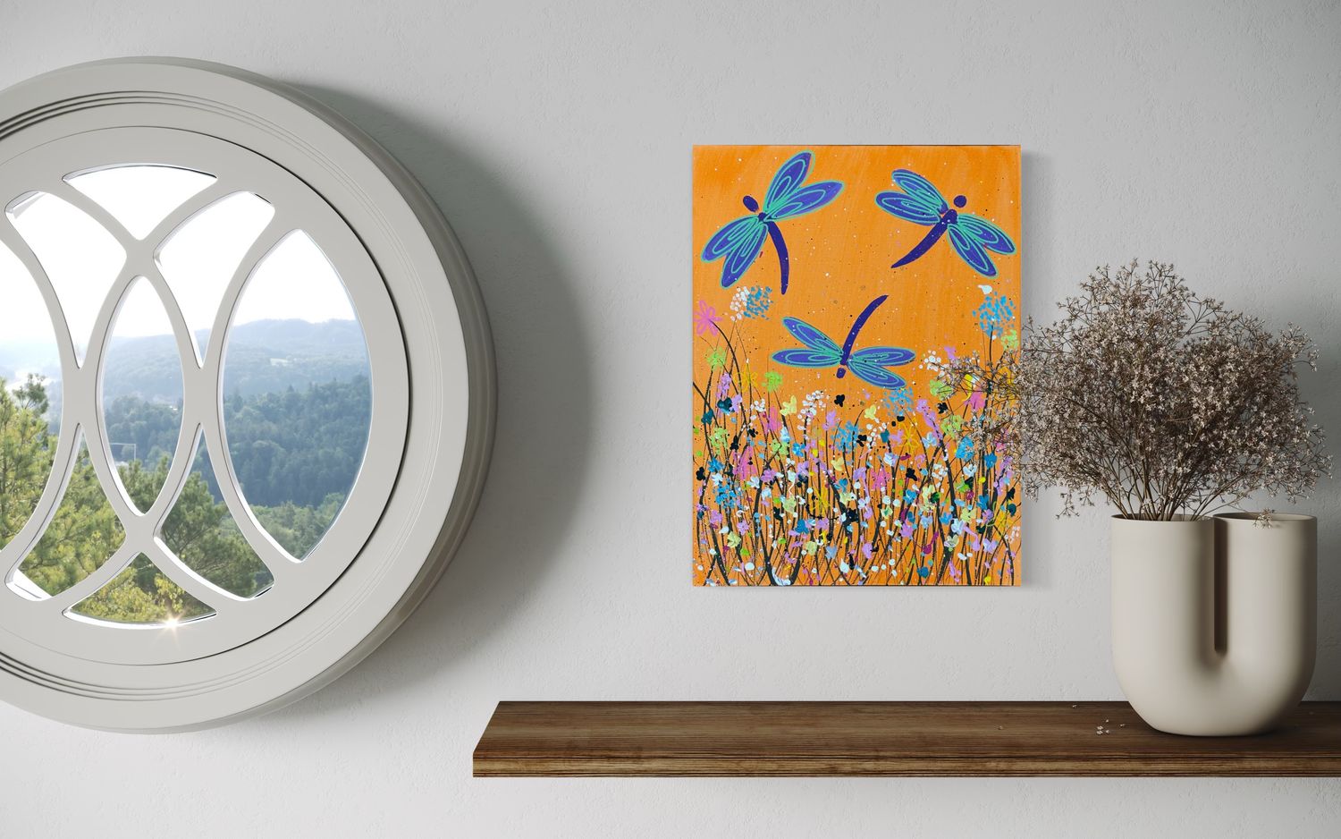 Orange Dragonfly Garden - THIS WEEK'S SPECIAL!