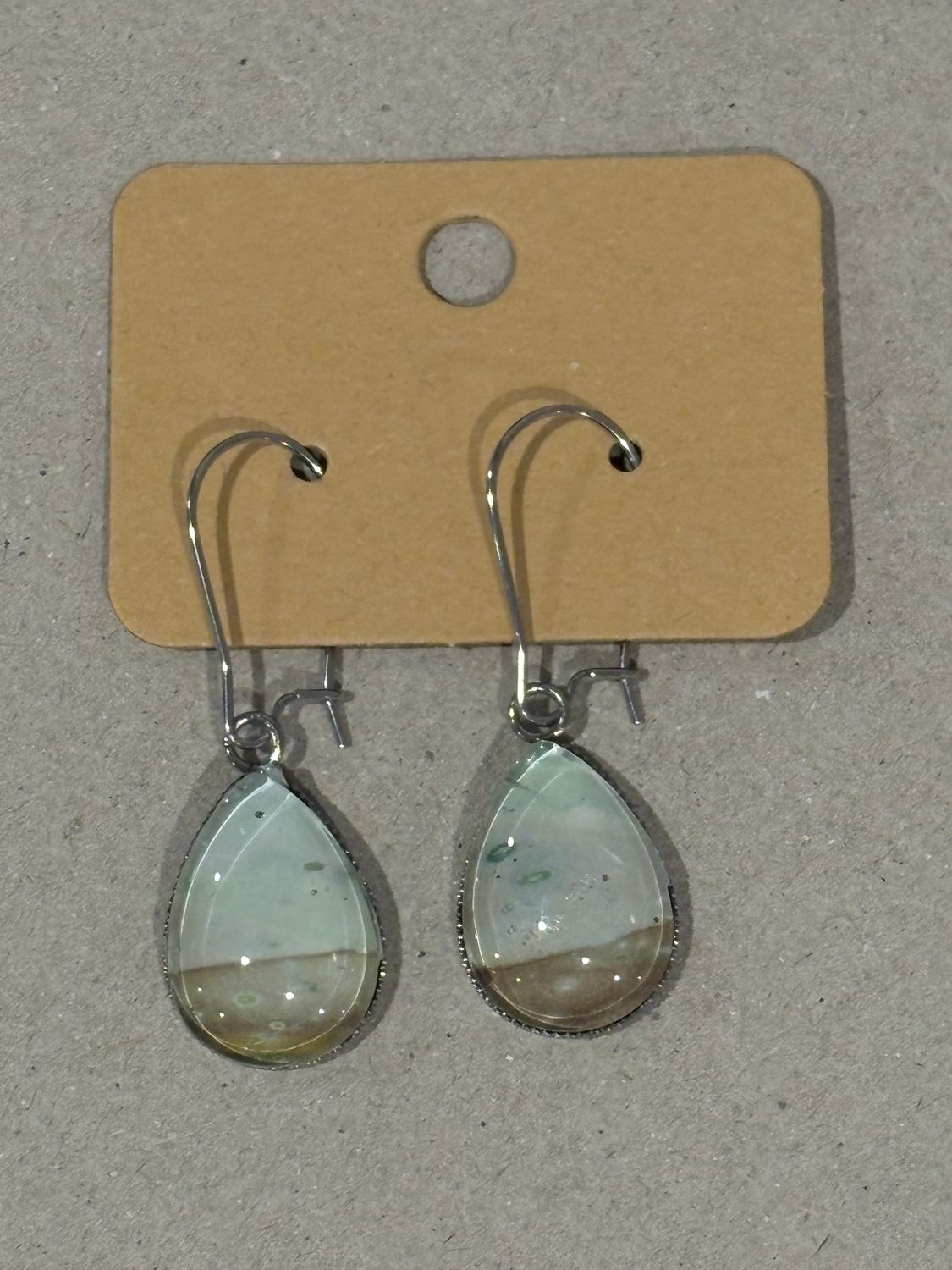 Earrings - Teardrop Paint Skin