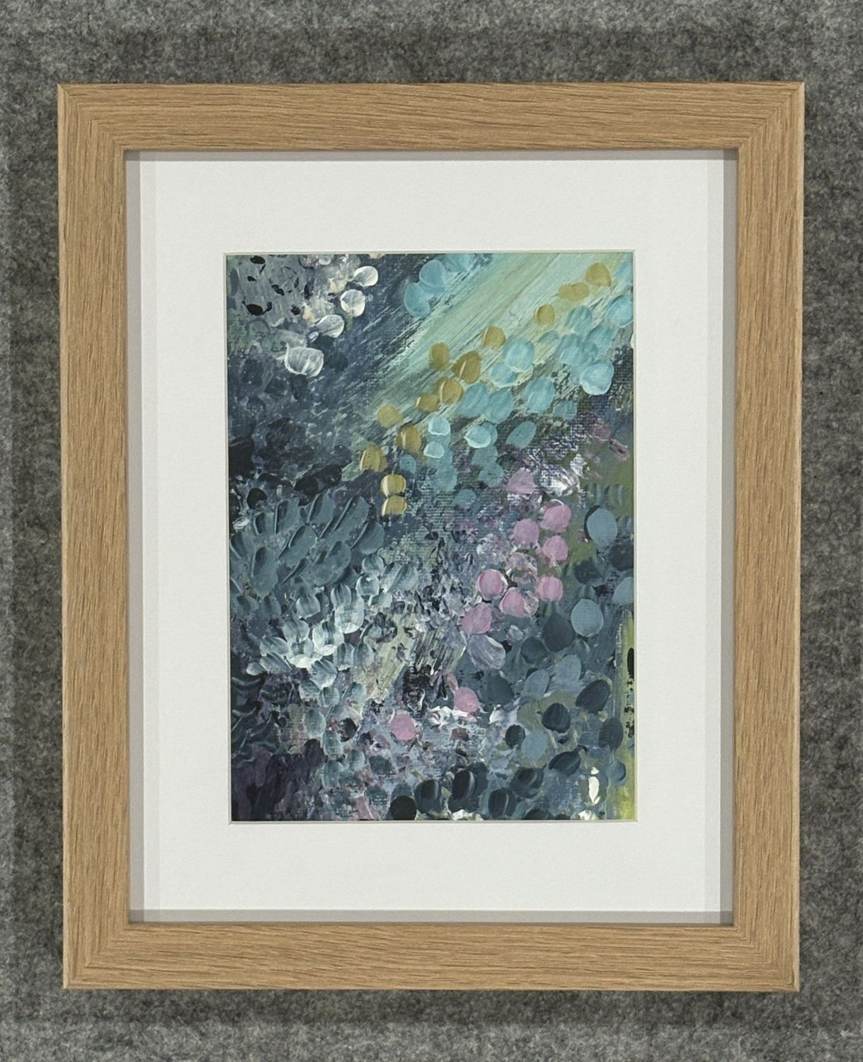 Abstract Floral Series 1, Canvas No 2