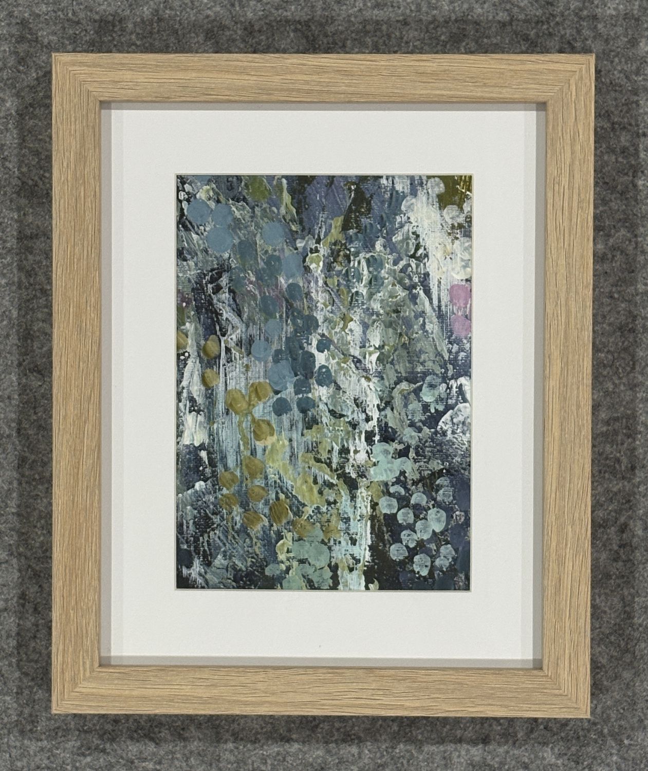 Abstract Floral Series 1, Canvas No 5