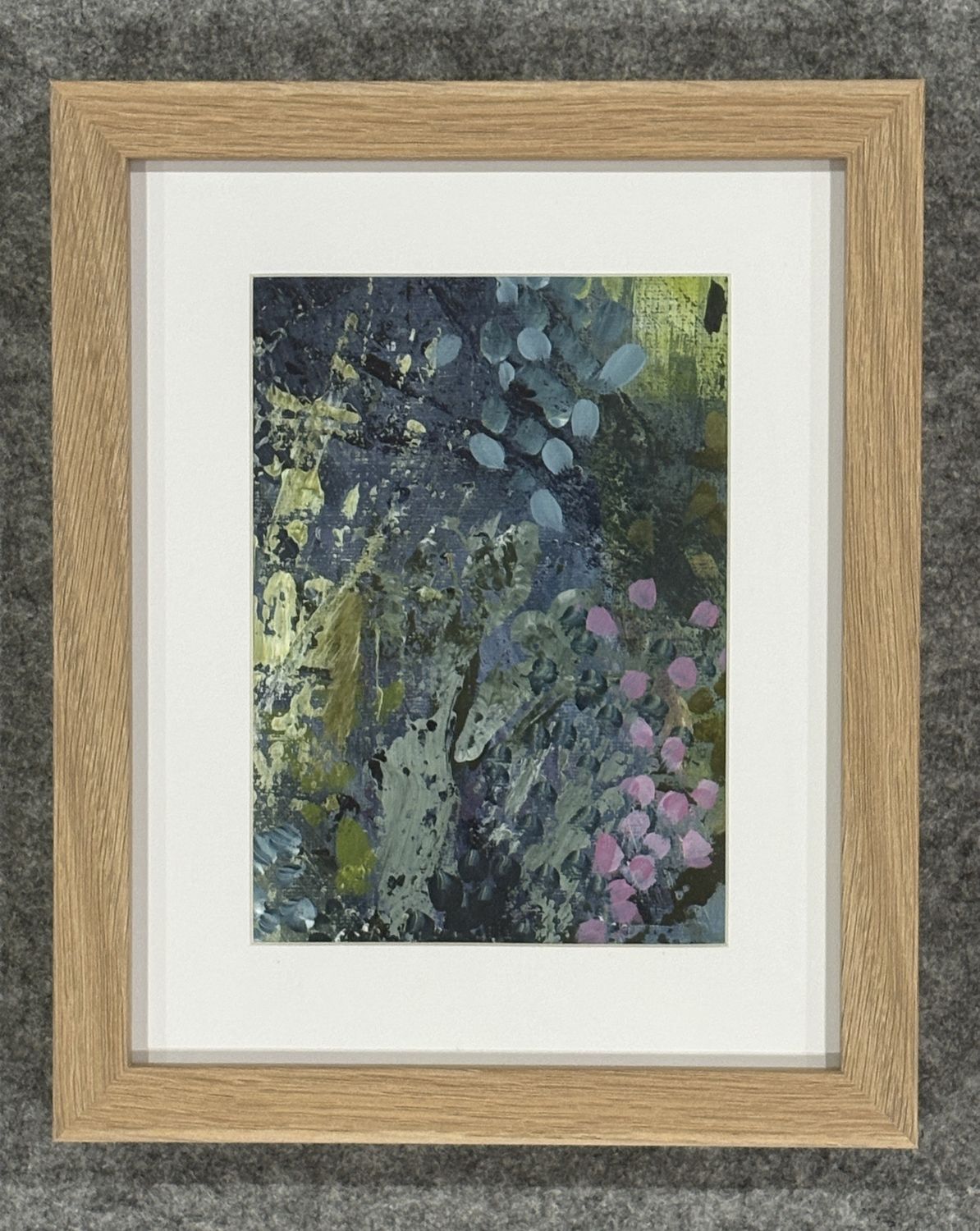 Abstract Floral Series 1, Canvas No 3