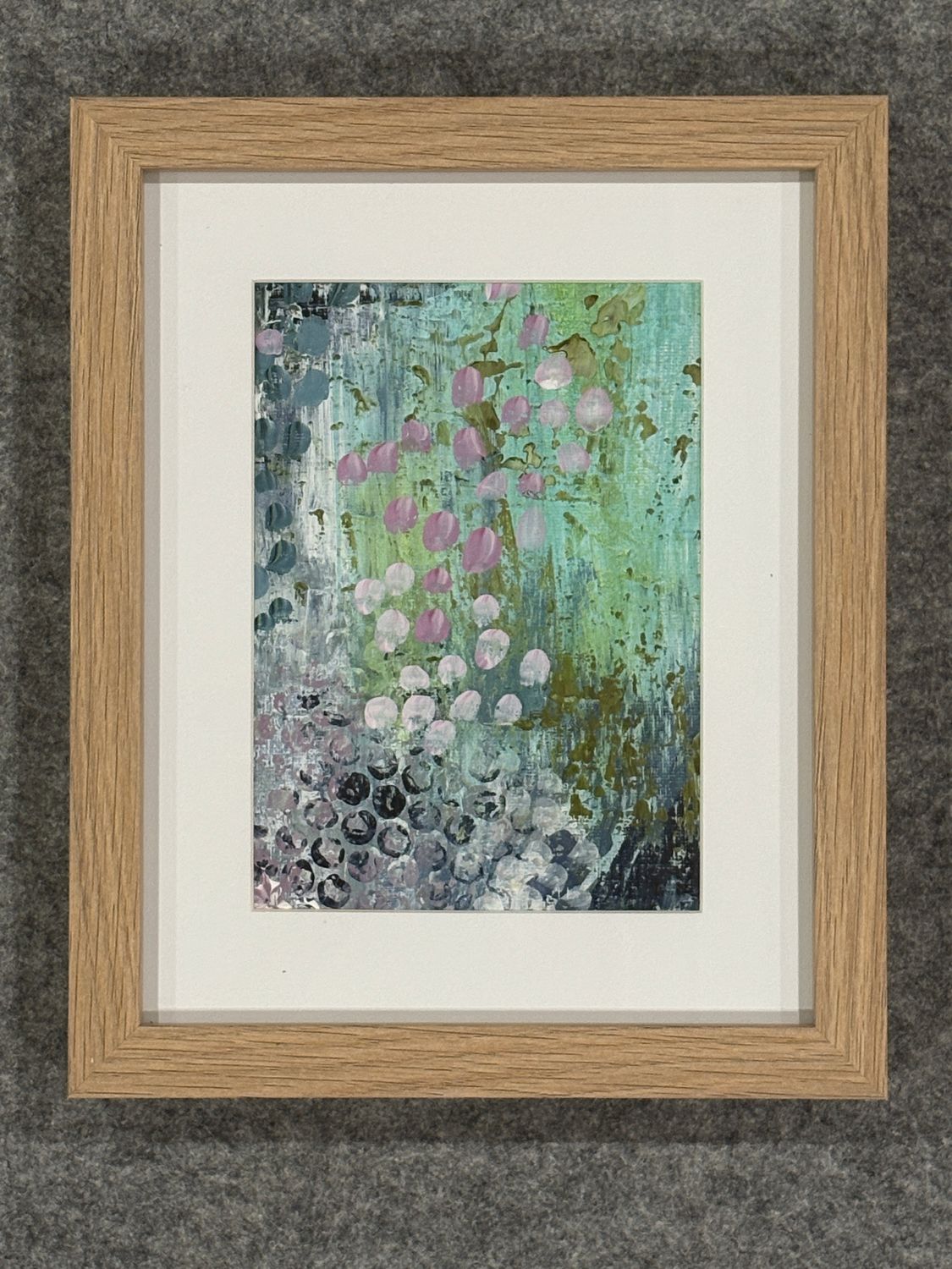 Abstract Floral Series 1, Canvas No 4