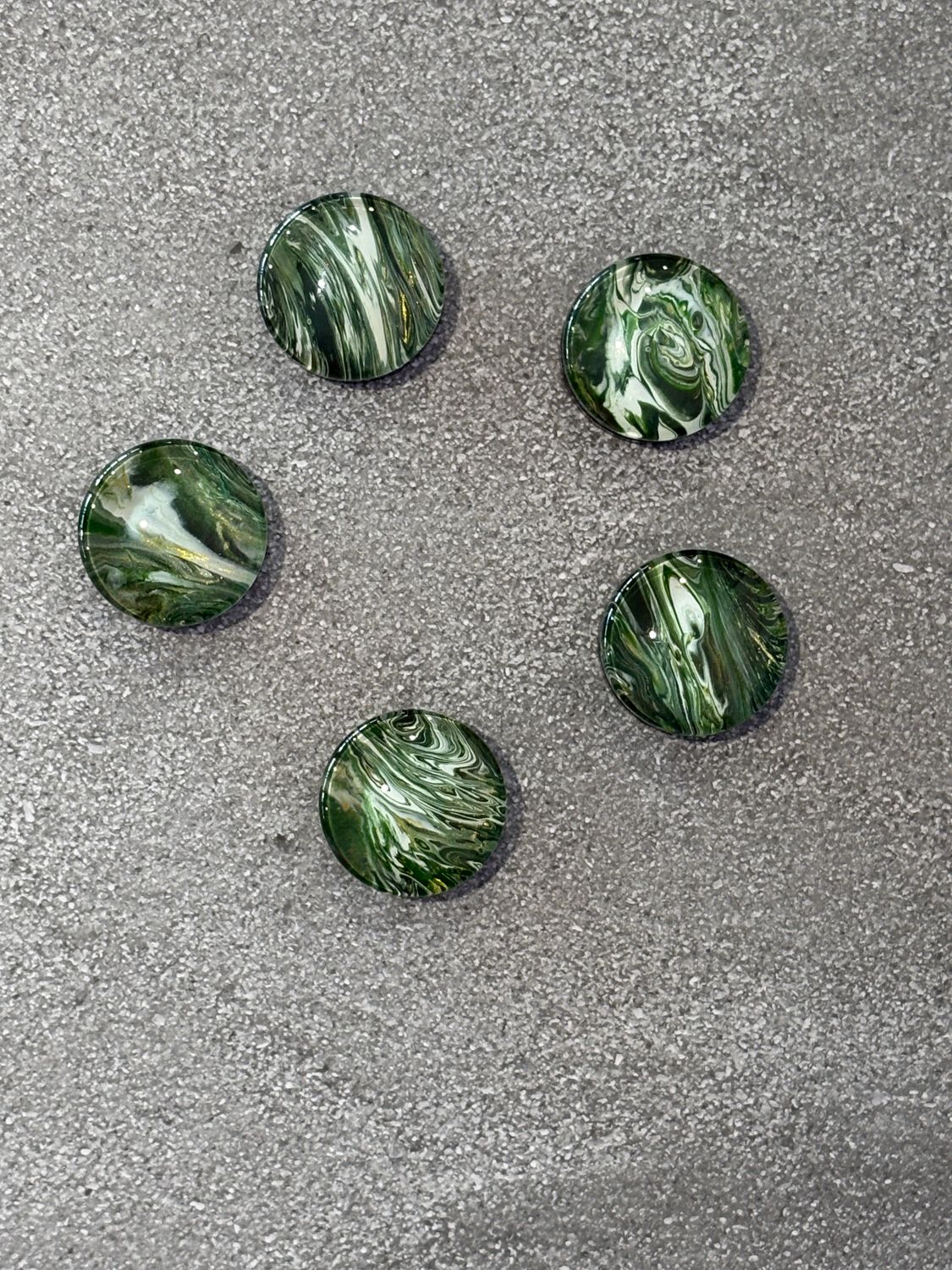 Handmade Unique Magnets X 5 (Set 58)