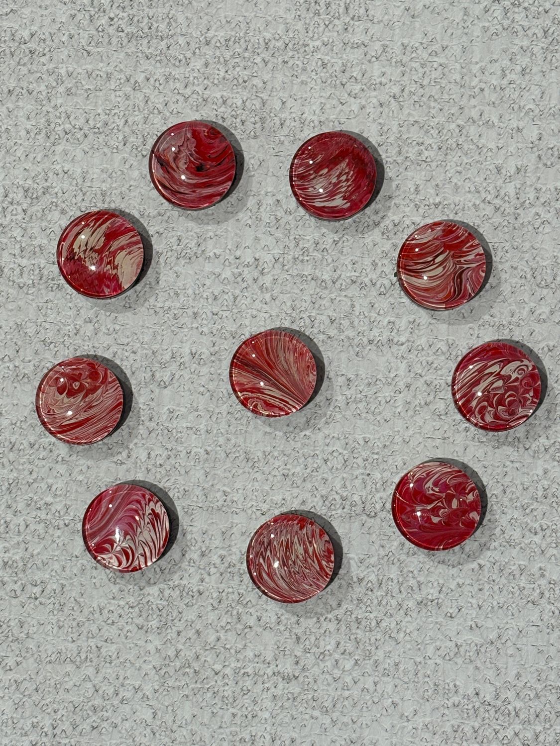 Handmade Unique Magnets X 10 (Set 63)