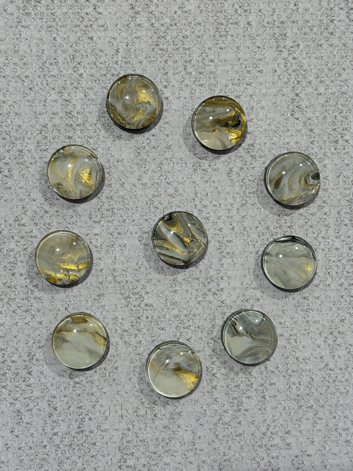 Handmade Unique Magnets X 10 (Set 65)