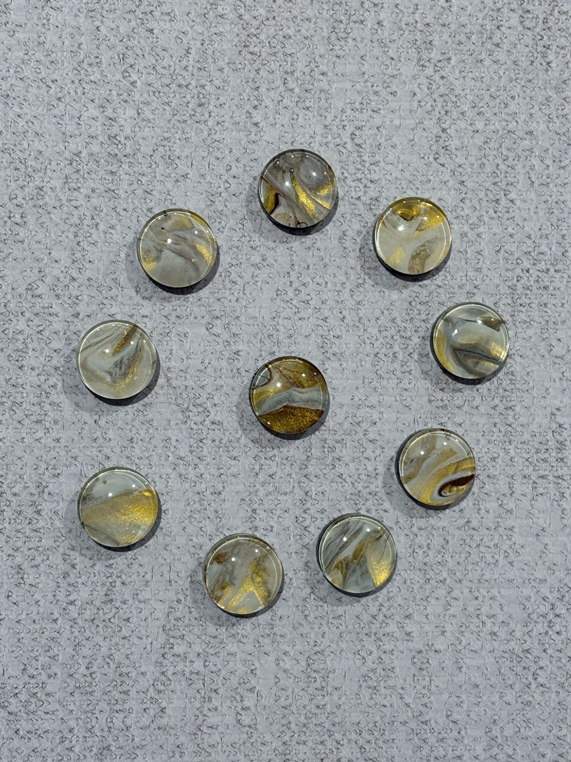 Handmade Unique Magnets X 10 (Set 62)