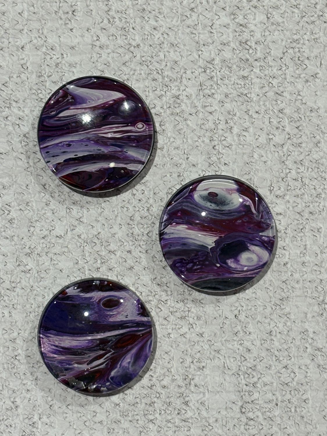 Handmade Unique Magnets X 3 LARGE (Set 71)