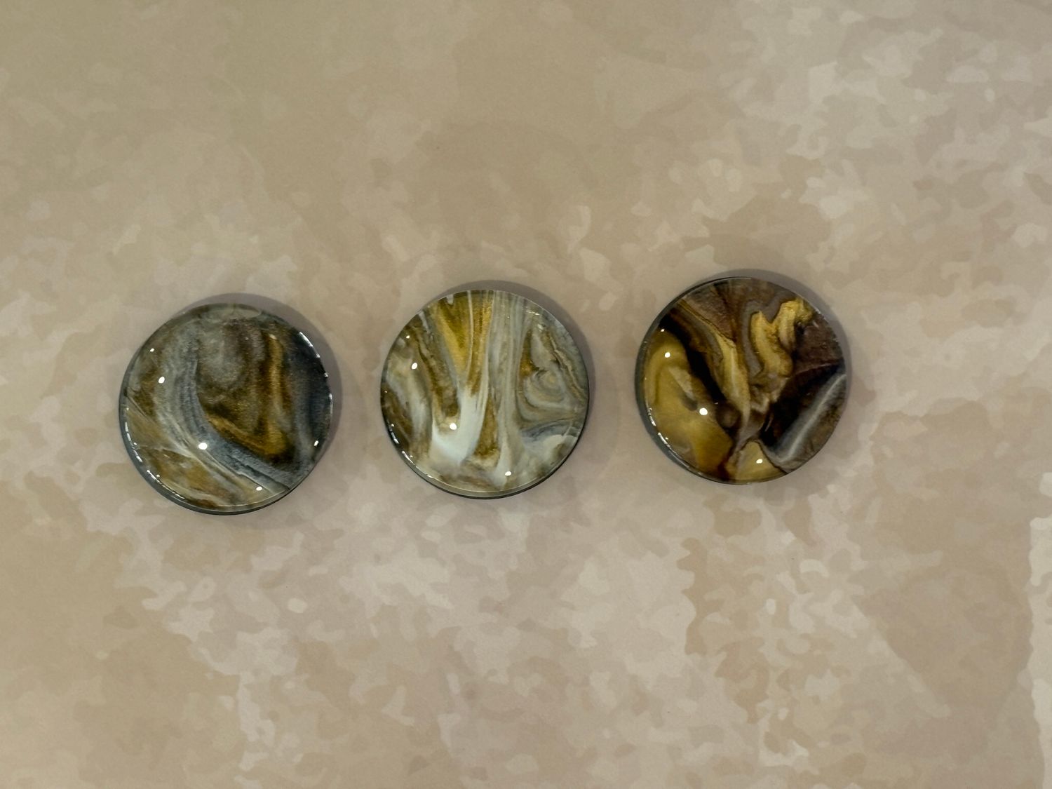 Handmade Unique Magnets X 3 LARGE (Set 76)