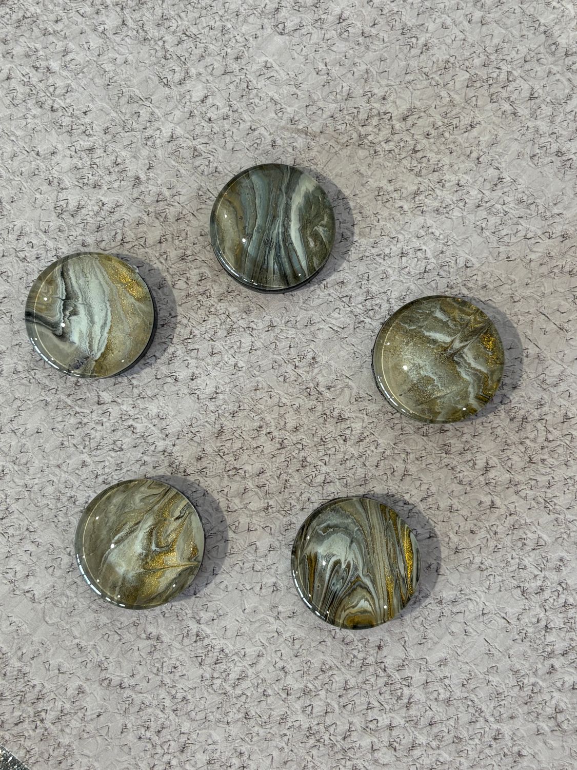 Handmade Unique Magnets X 5 (Set 68)