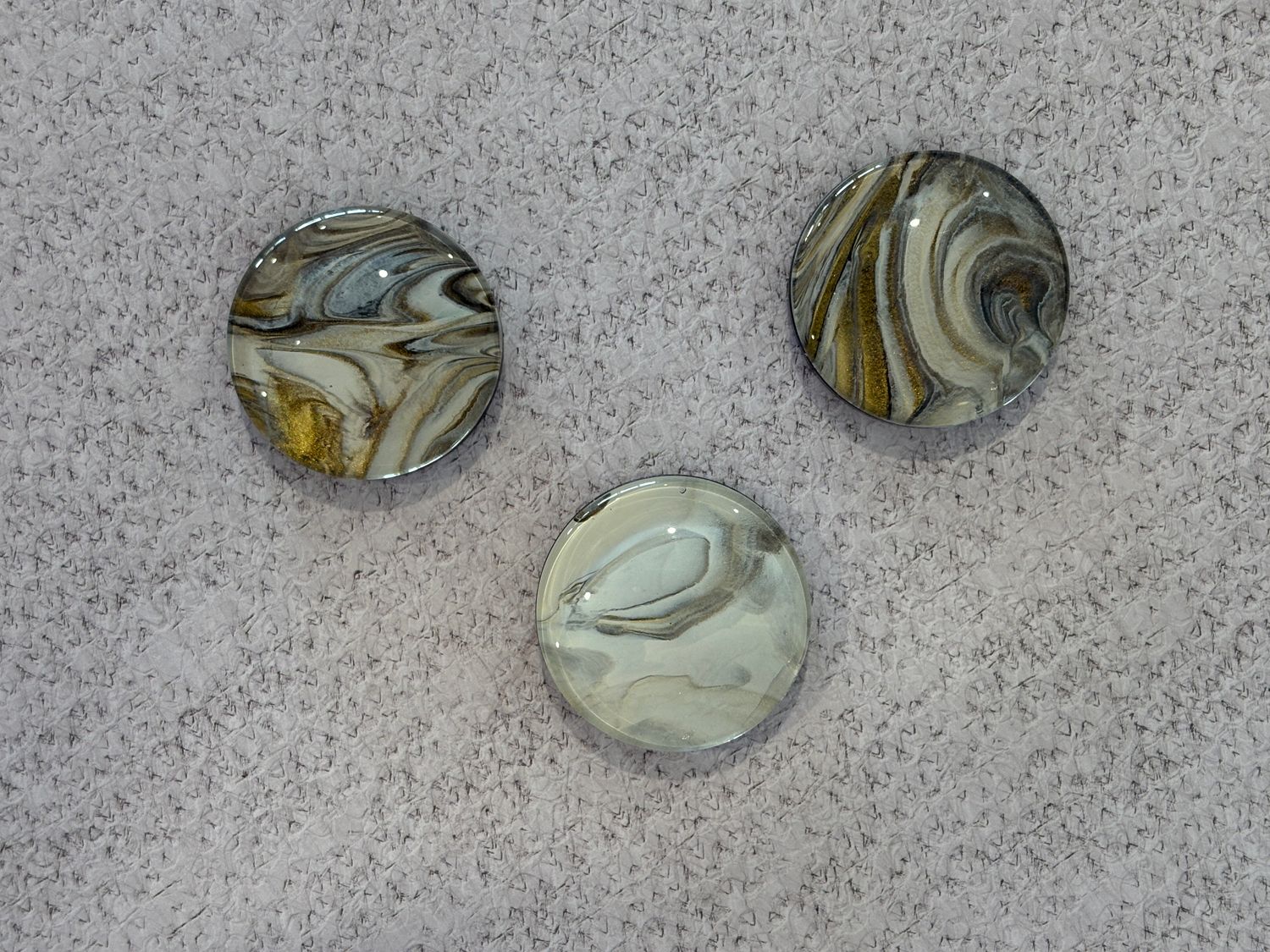 Handmade Unique Magnets X 3 LARGE (Set 77)