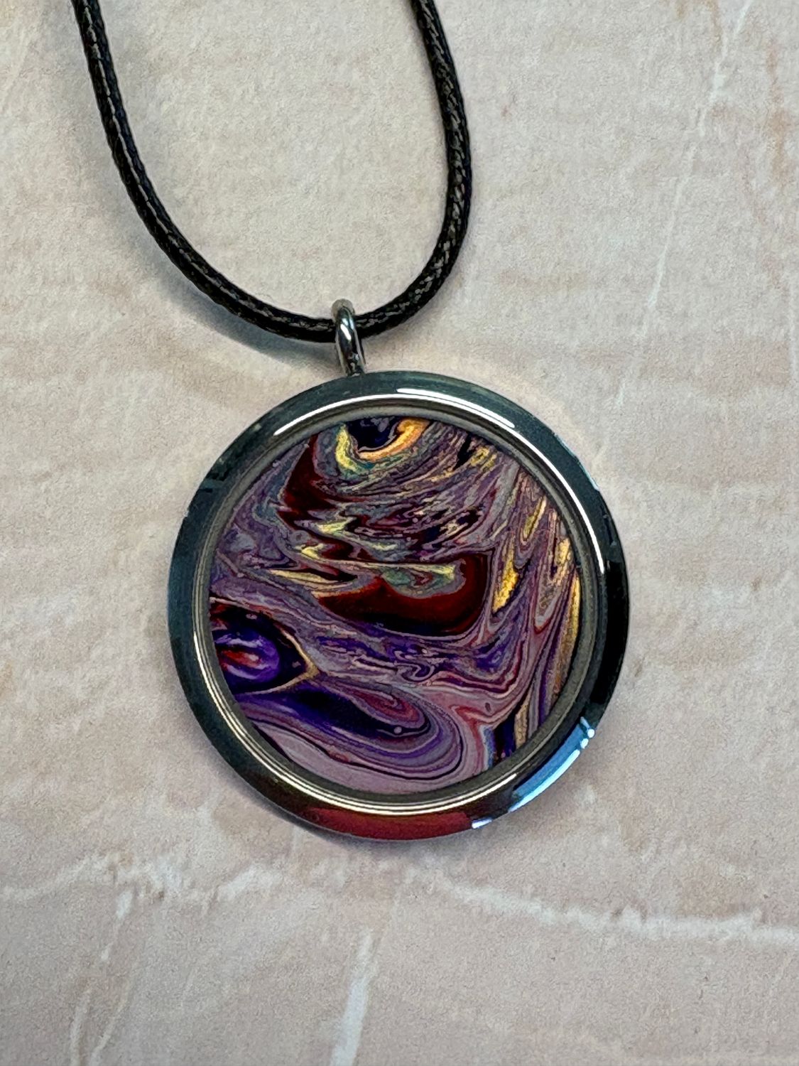 Double sided Locket - Large Round