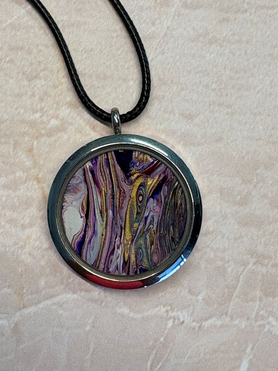 Double sided Locket - Large Round