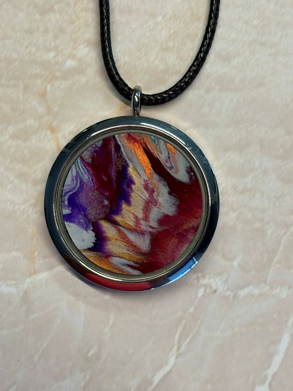Double sided Locket - Large Round