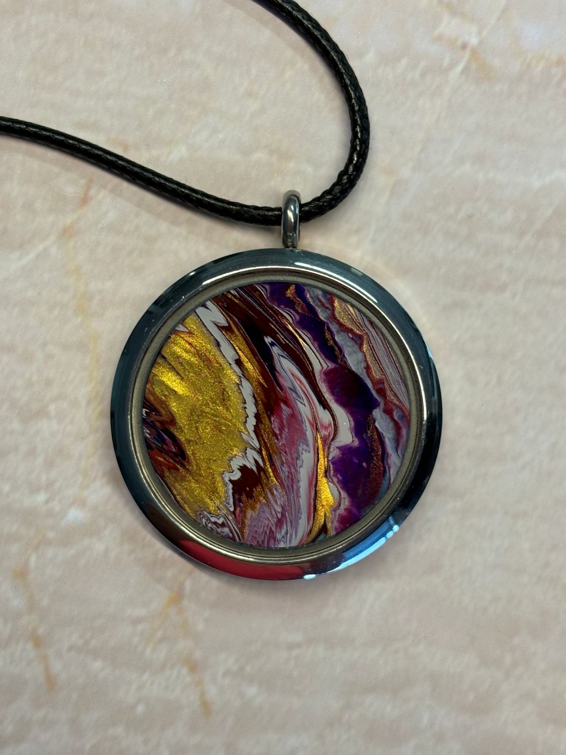 Double sided Locket - Large Round