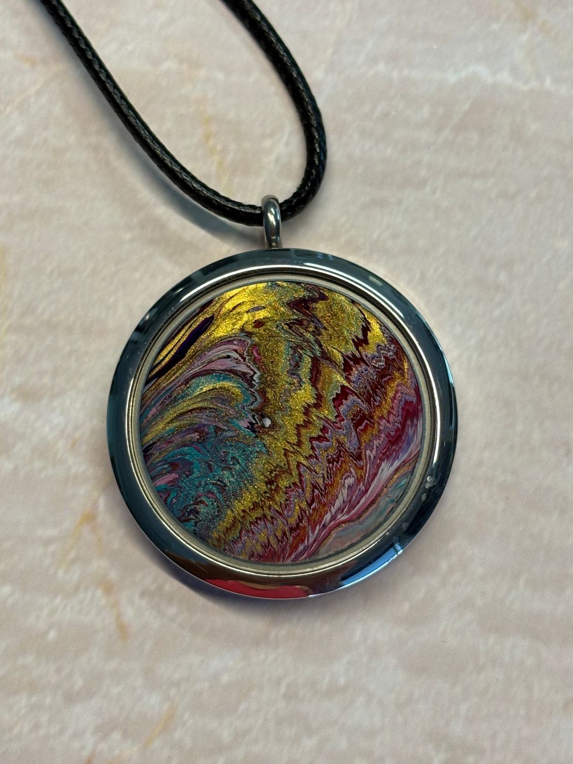 Double sided Locket - Large Round