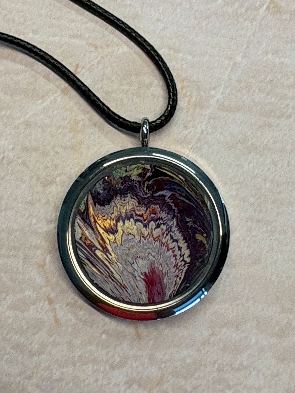 Double sided Locket - Large Round