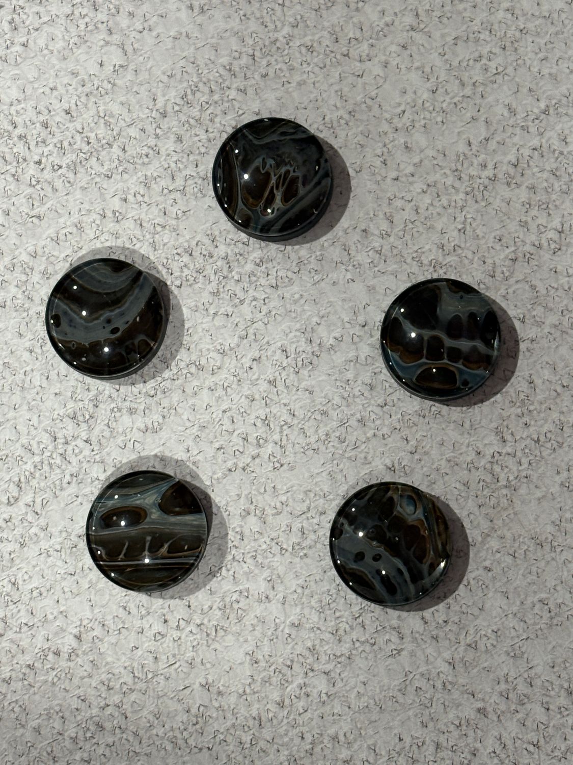 Handmade Unique Magnets X 5 (Set 101)