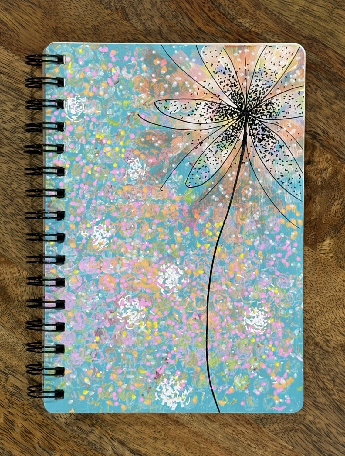Visual Art Diary A5 120 Page (Aqua 2)