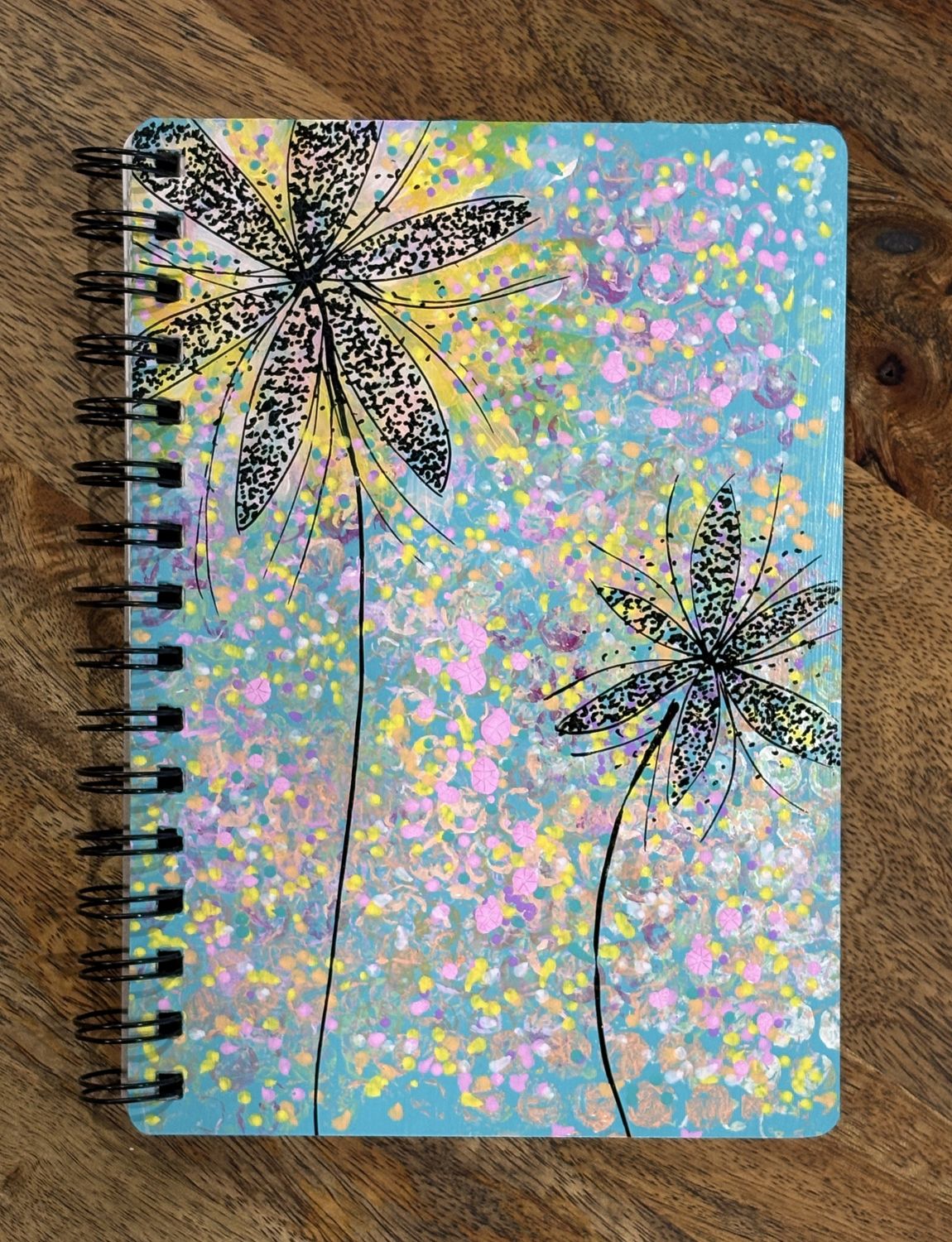 Visual Art Diary A5 120 Page (Aqua 3)