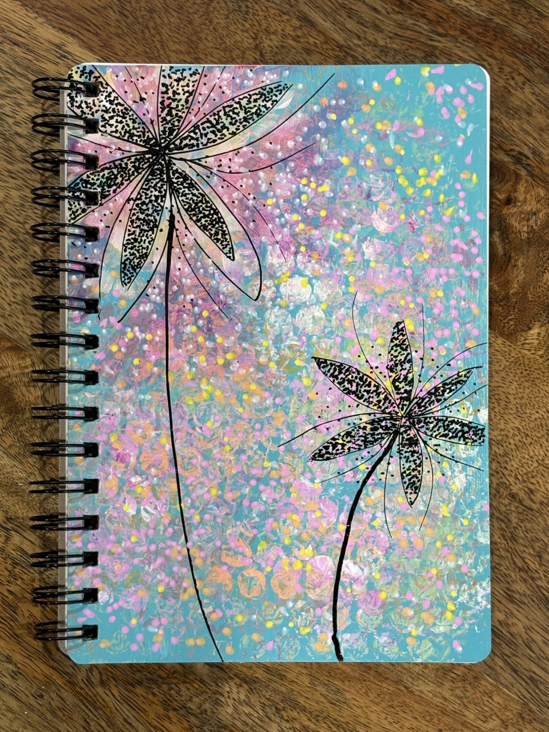 Visual Art Diary A5 120 Page (Aqua 4)