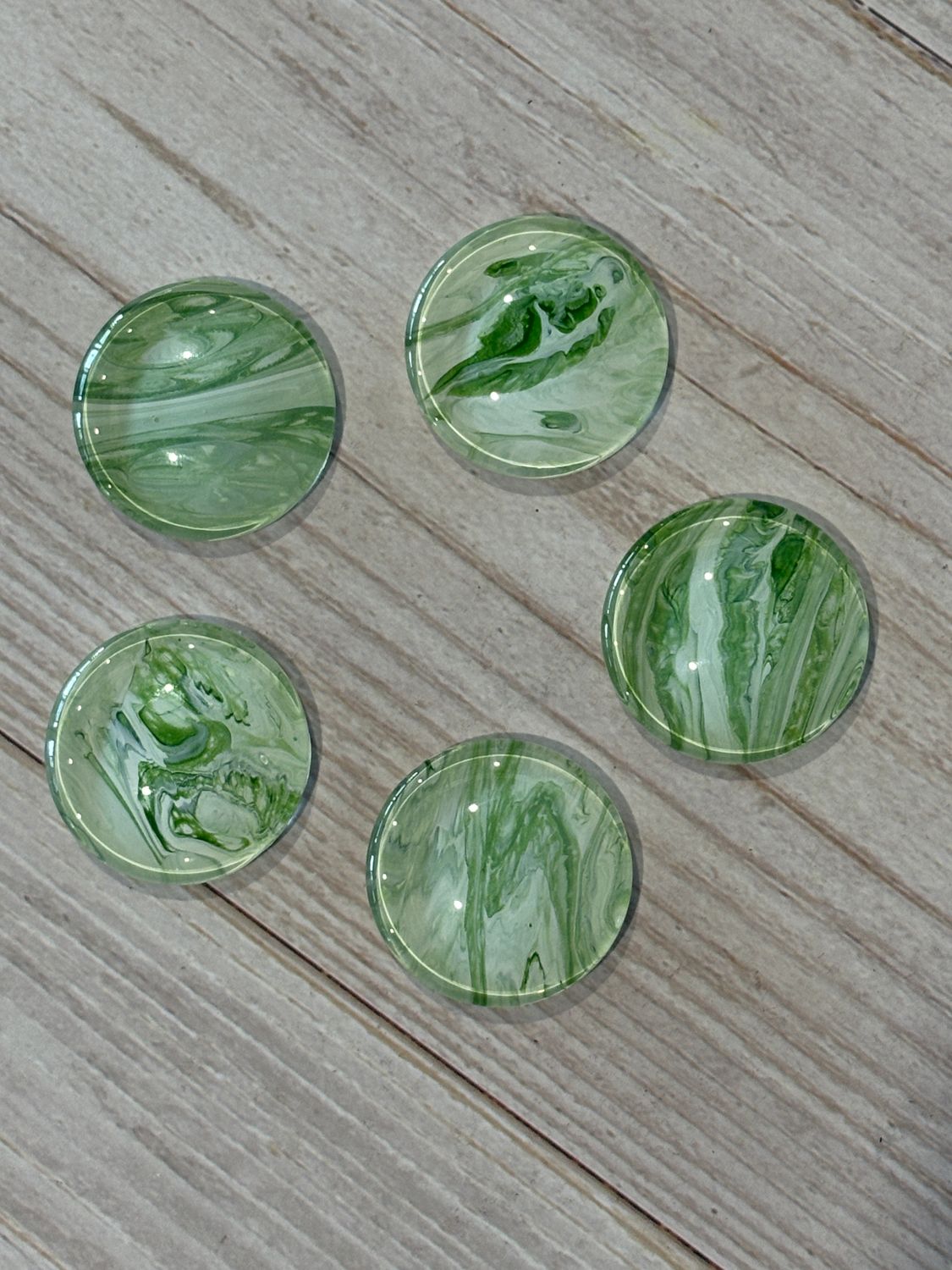 Handmade Unique Magnets X 5 (Set 104)