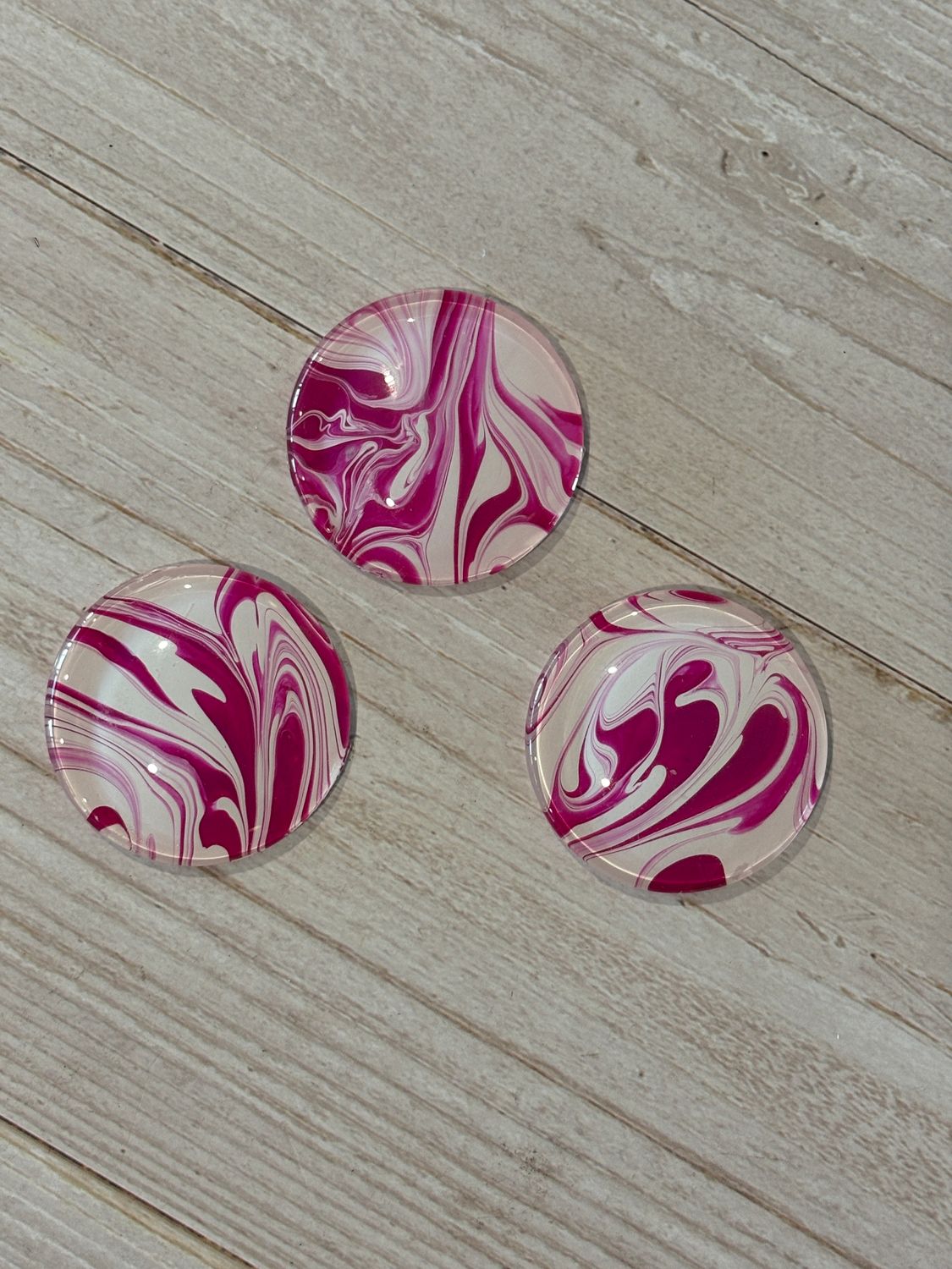 Handmade Unique Magnets X 3 LARGE (Set 118)