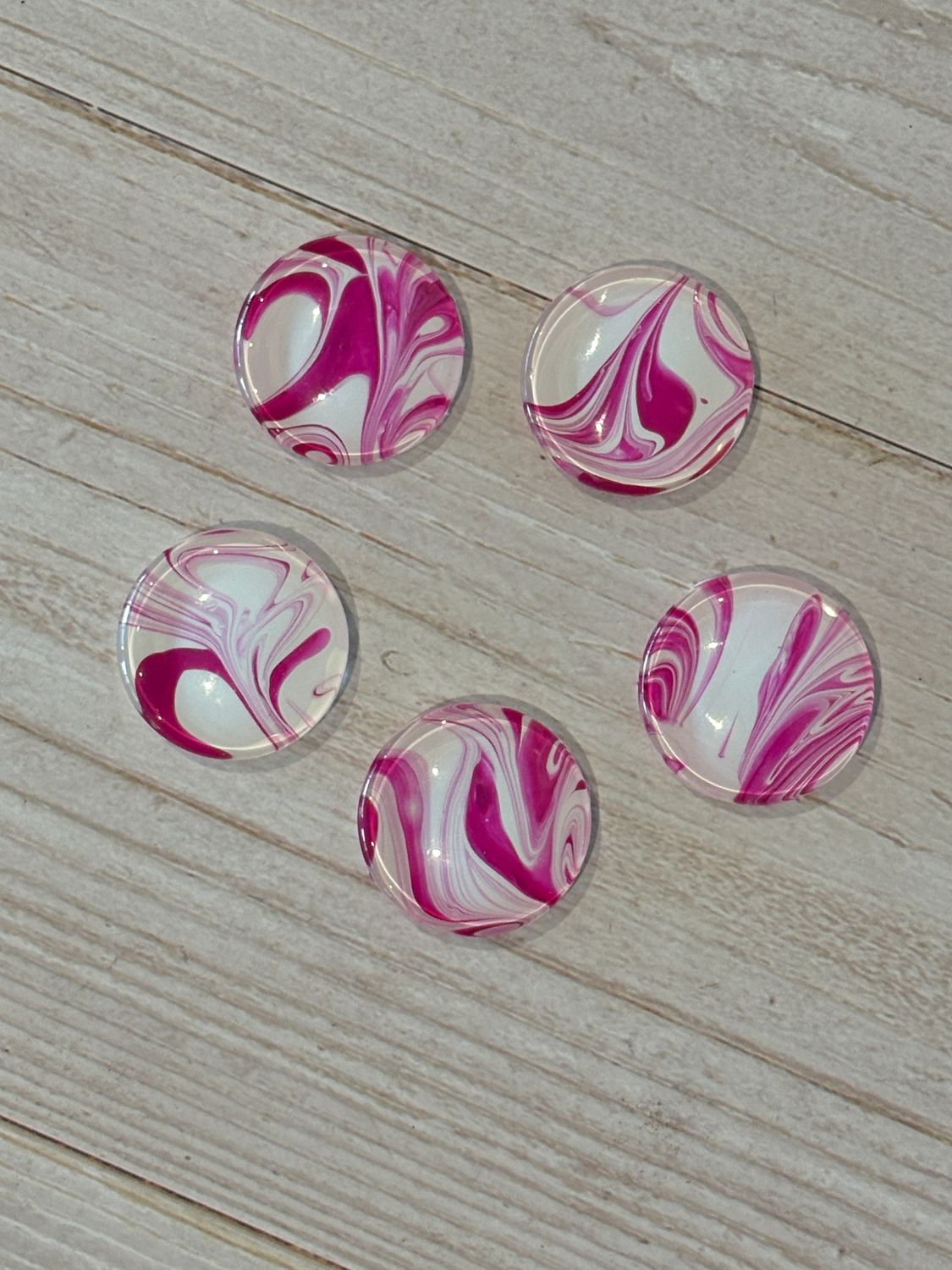 Handmade Unique Magnets X 5 (Set 113)