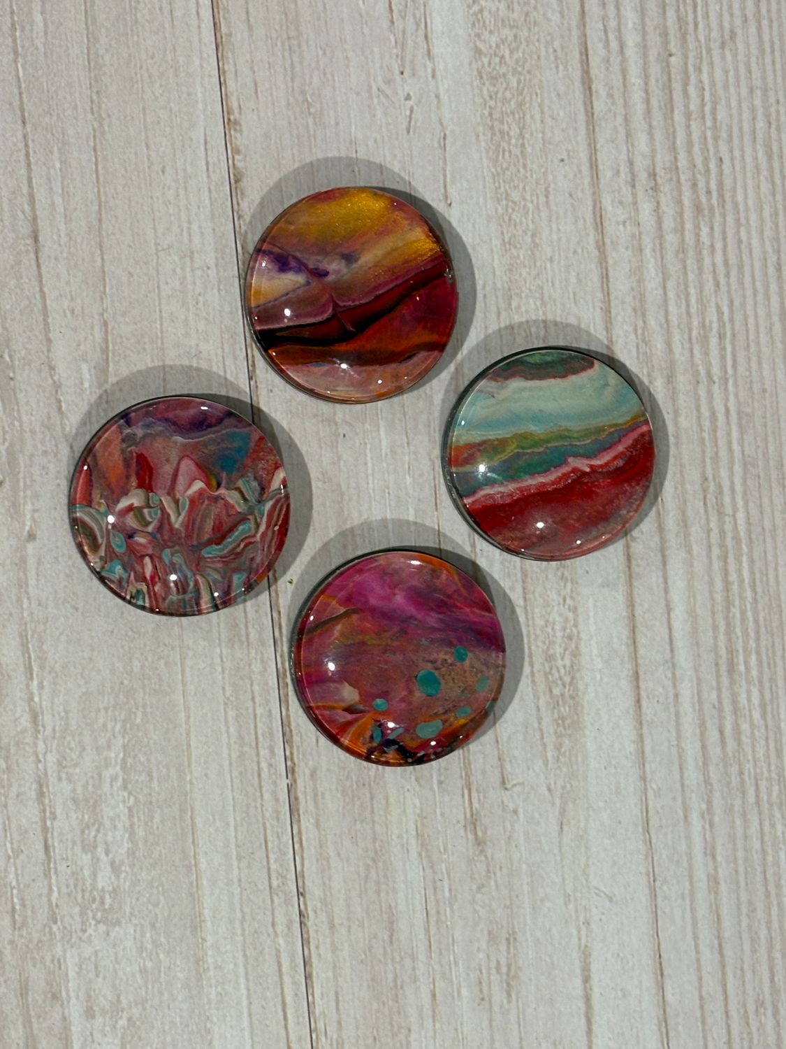 Handmade Unique Magnets X 4 LARGE (Set 40)
