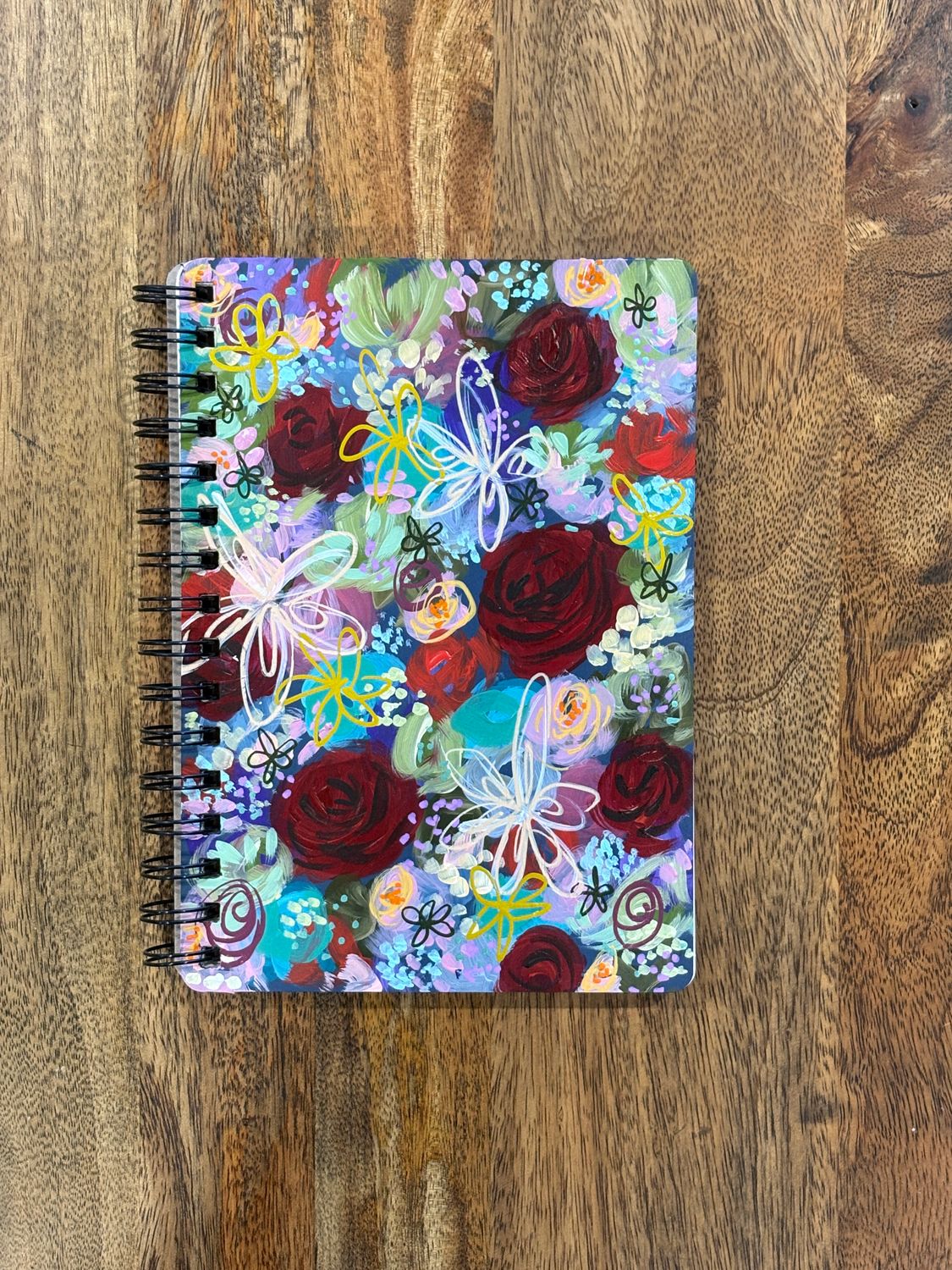 Visual Art Diary A5 120 Page (Rose Garden 2)