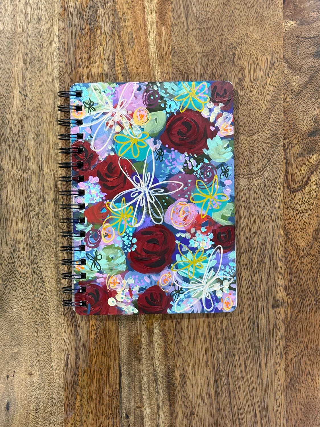 Visual Art Diary A5 120 Page (Rose Garden 4)