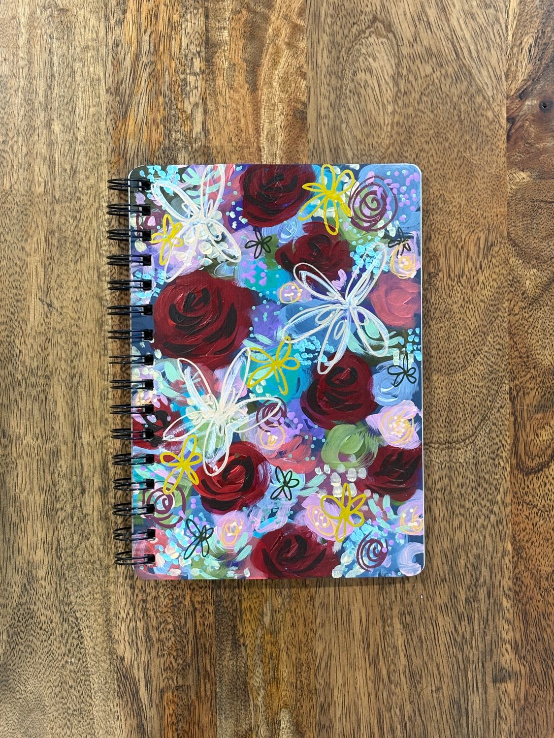 Visual Art Diary A5 120 Page (Rose Garden 3)