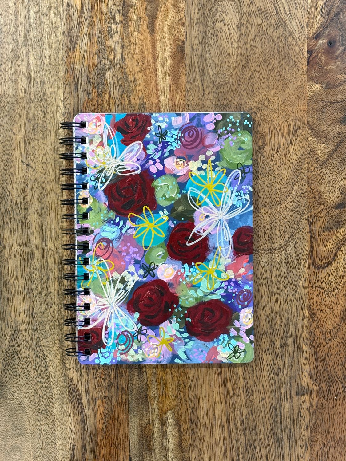 Visual Art Diary A5 120 Page (Rose Garden 1)