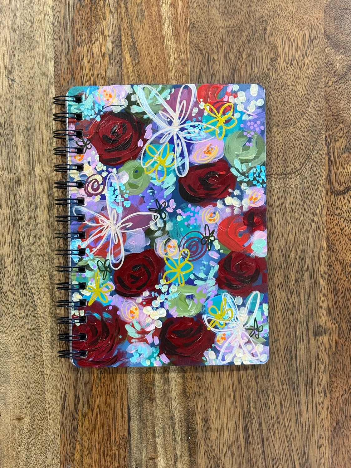 Visual Art Diary A5 120 Page (Rose Garden 5)