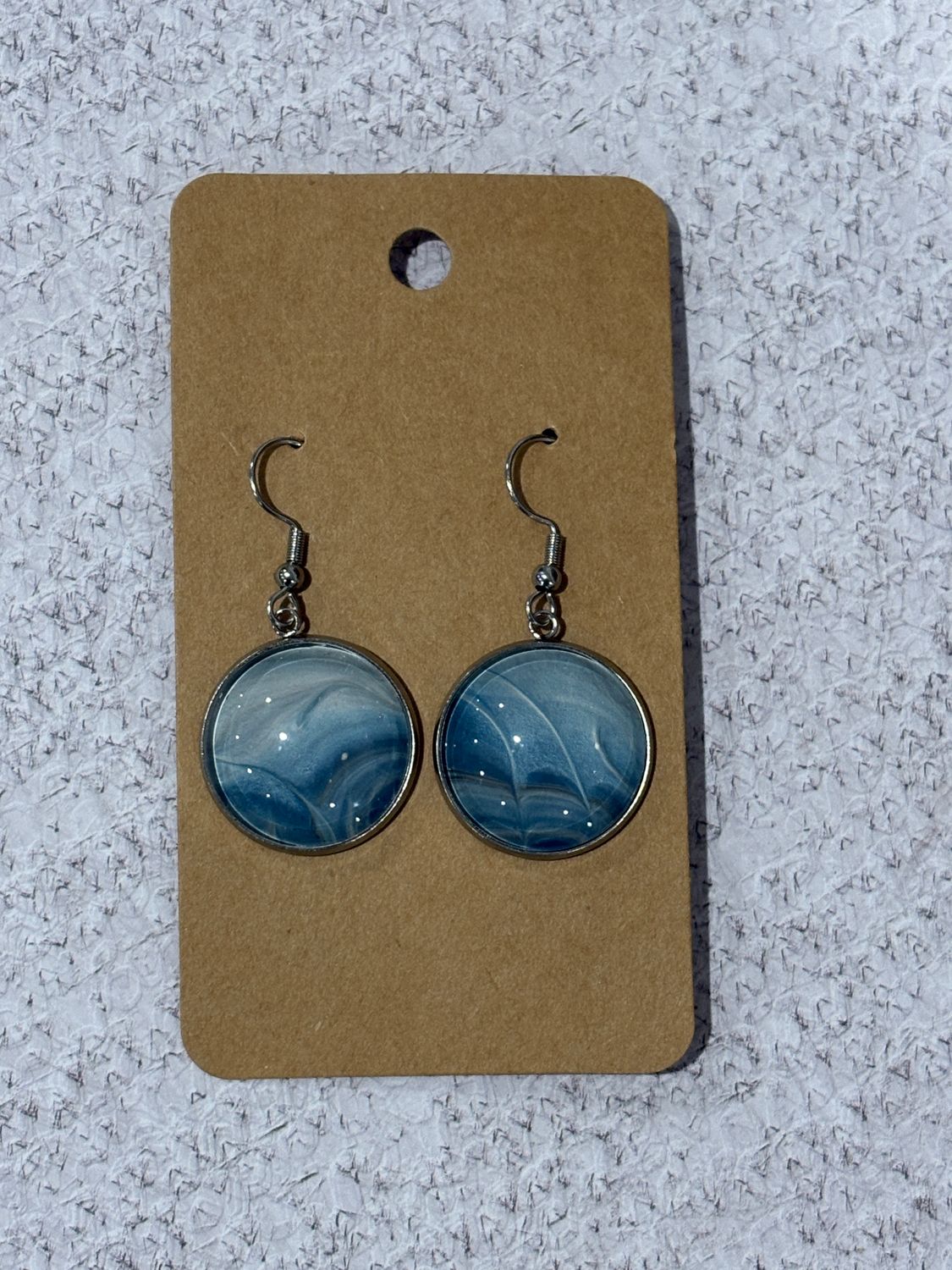 Earrings - Blue Paint Skin #1