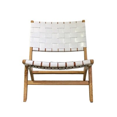 Amsterdam Chair White Leather SS