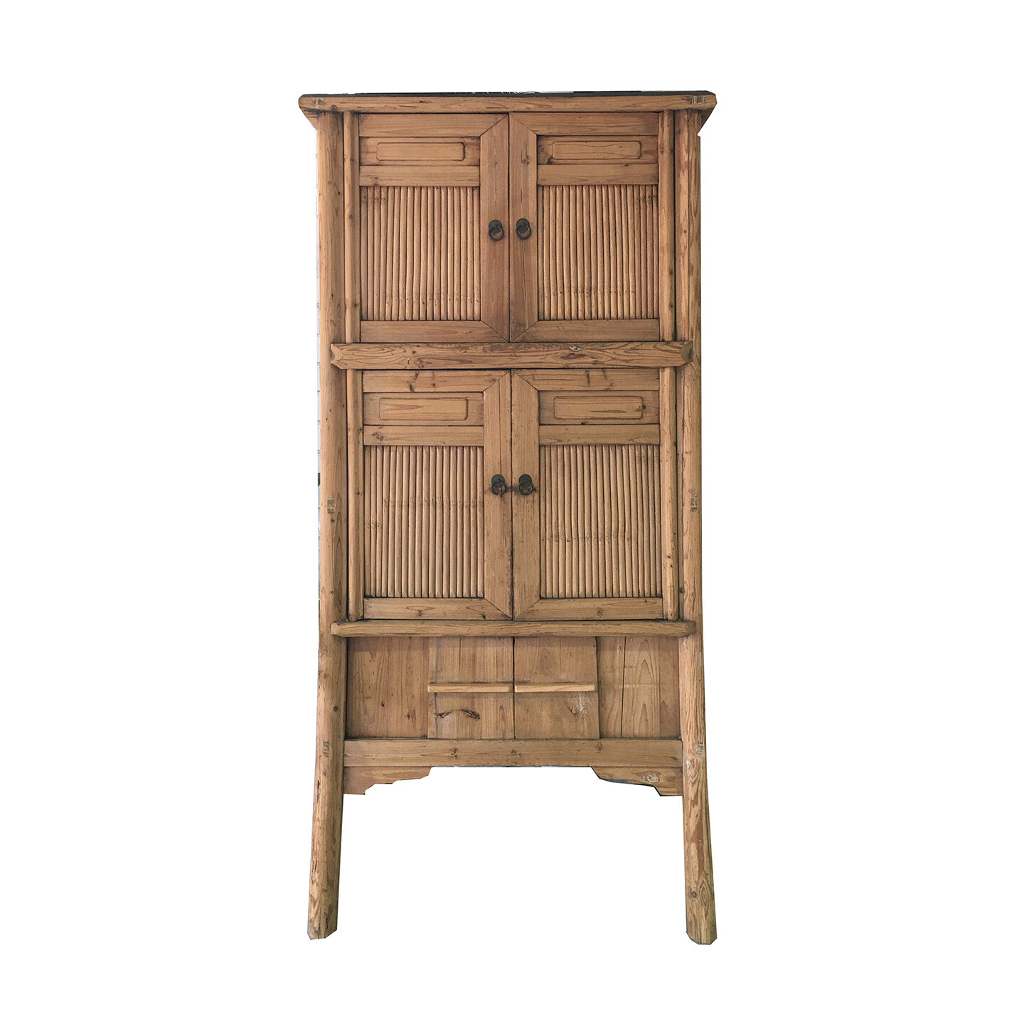 Vintage Chinese Bamboo Cabinet