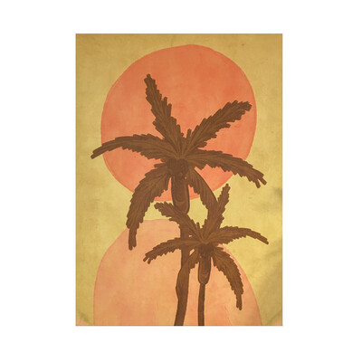 Sunset Palms Canvas