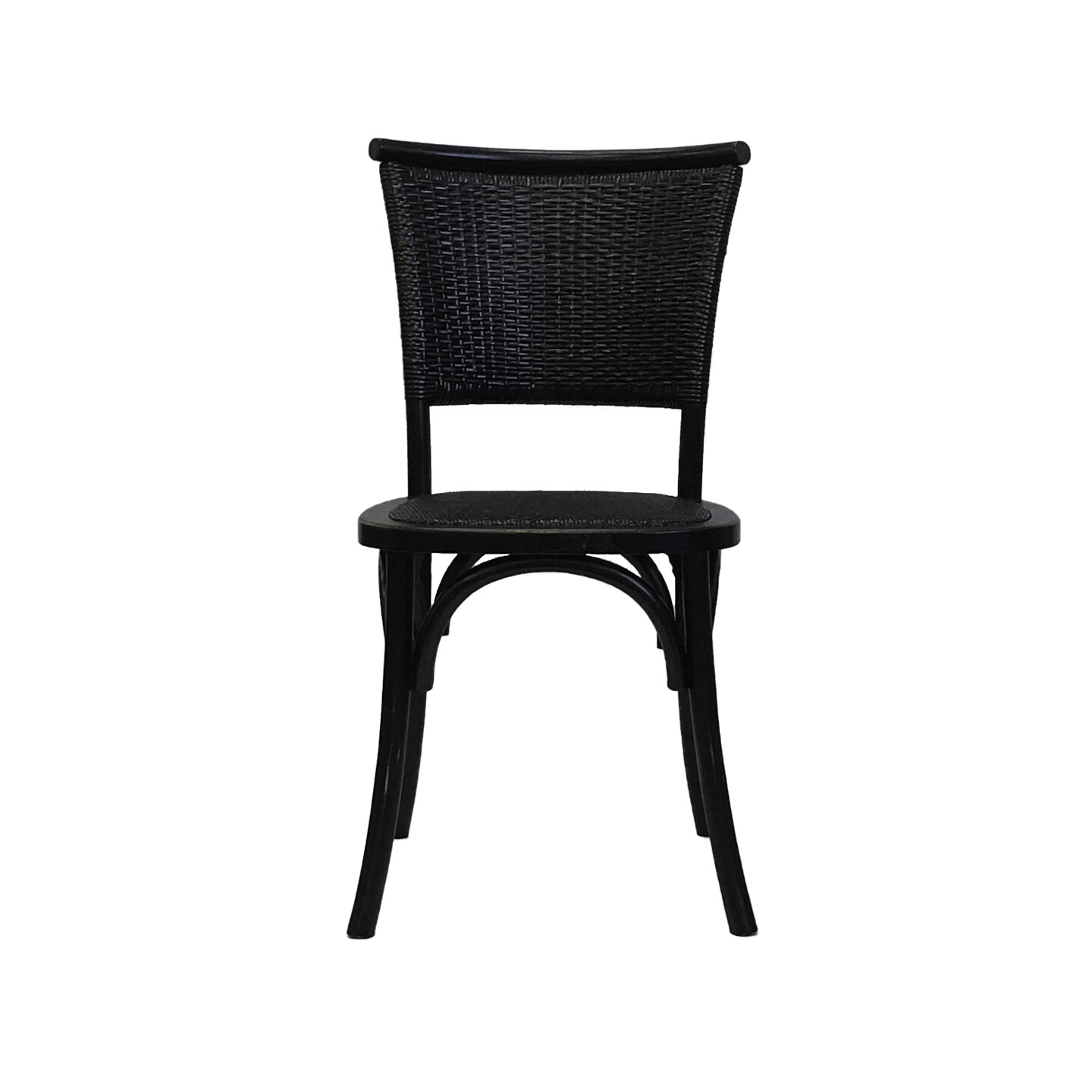 black provincial chair