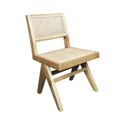 Rattan Dining Chair Natural 