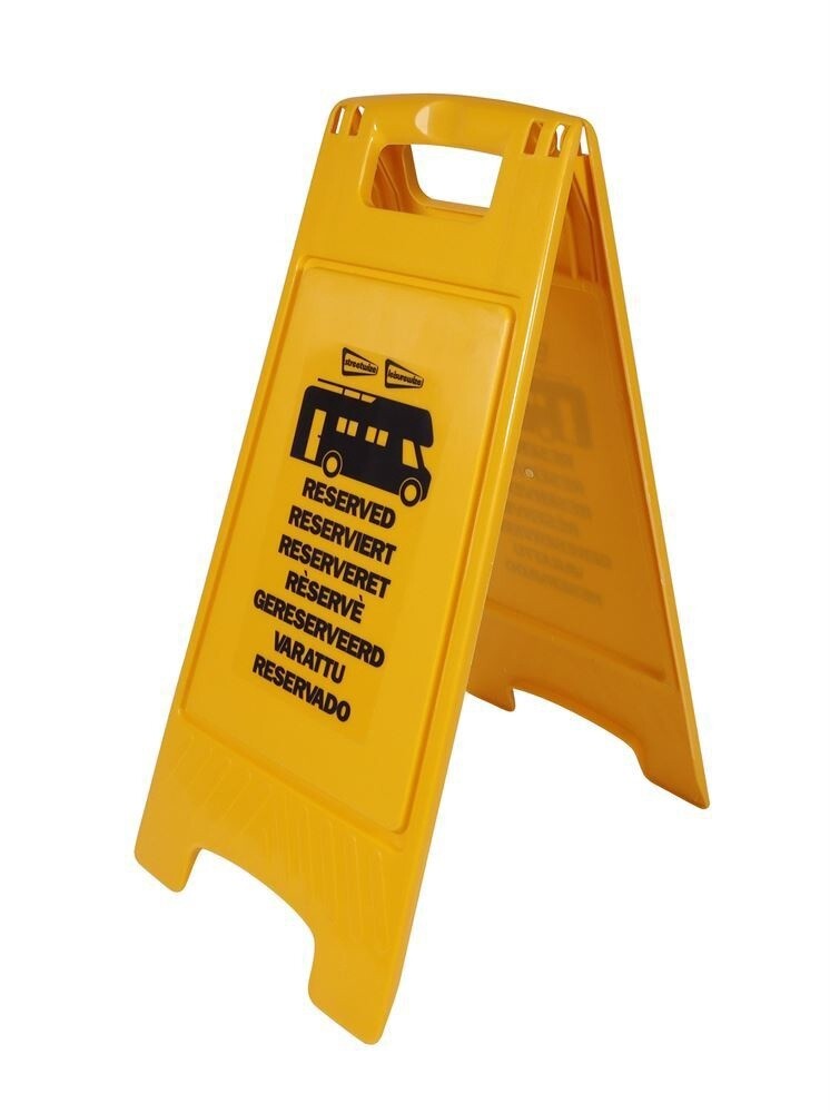 Motorhome Pitch Reserve Sign