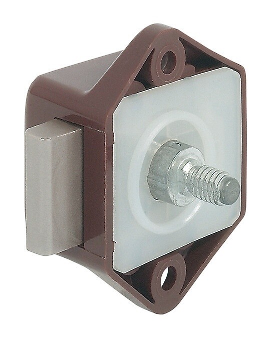 Rim Lock, Mini Push-Lock, Backset 15mm