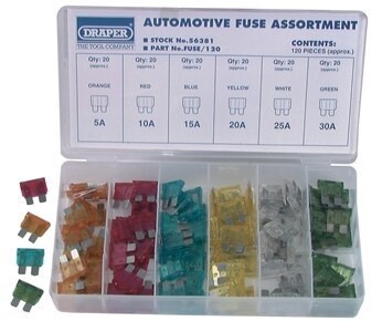 Automotive Fuse Assortment with Mini LED